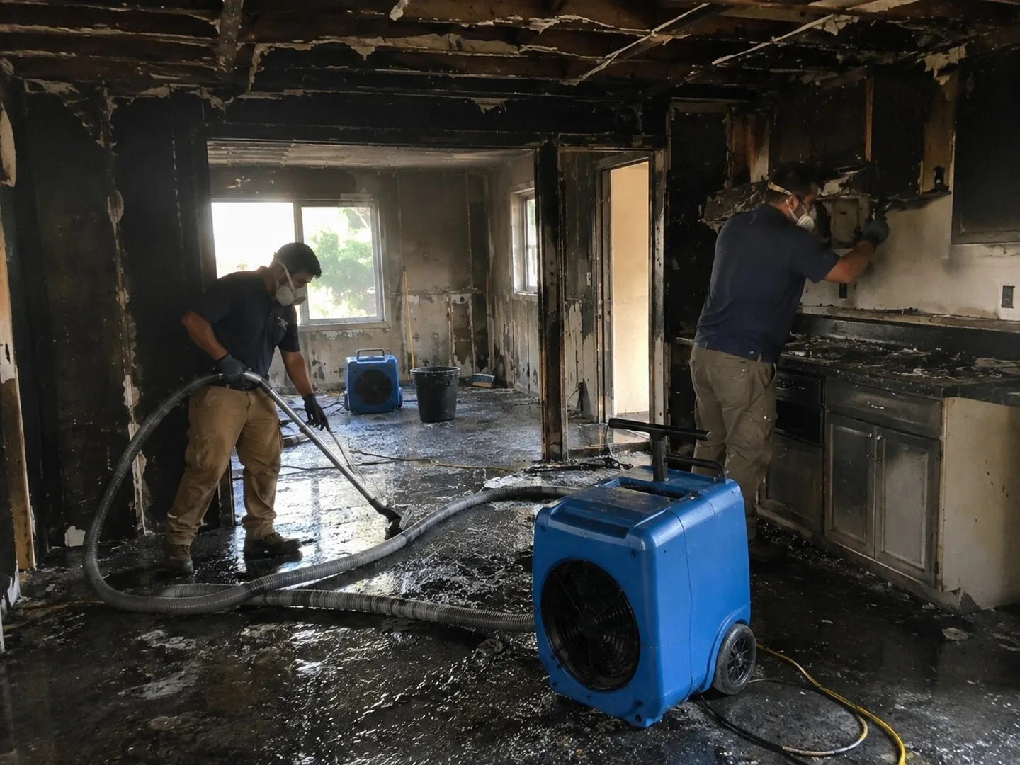 Fire Damage Restoration Downey in Downey